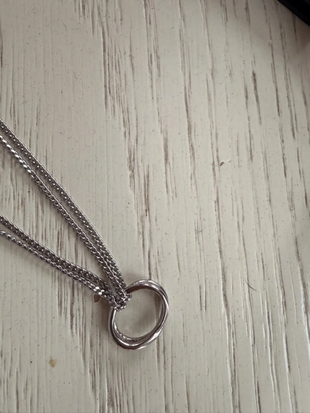 Peter Thomas Roth Sterling Silver Ribbon Loop Necklace with Box & COA R - Picture 2 of 6